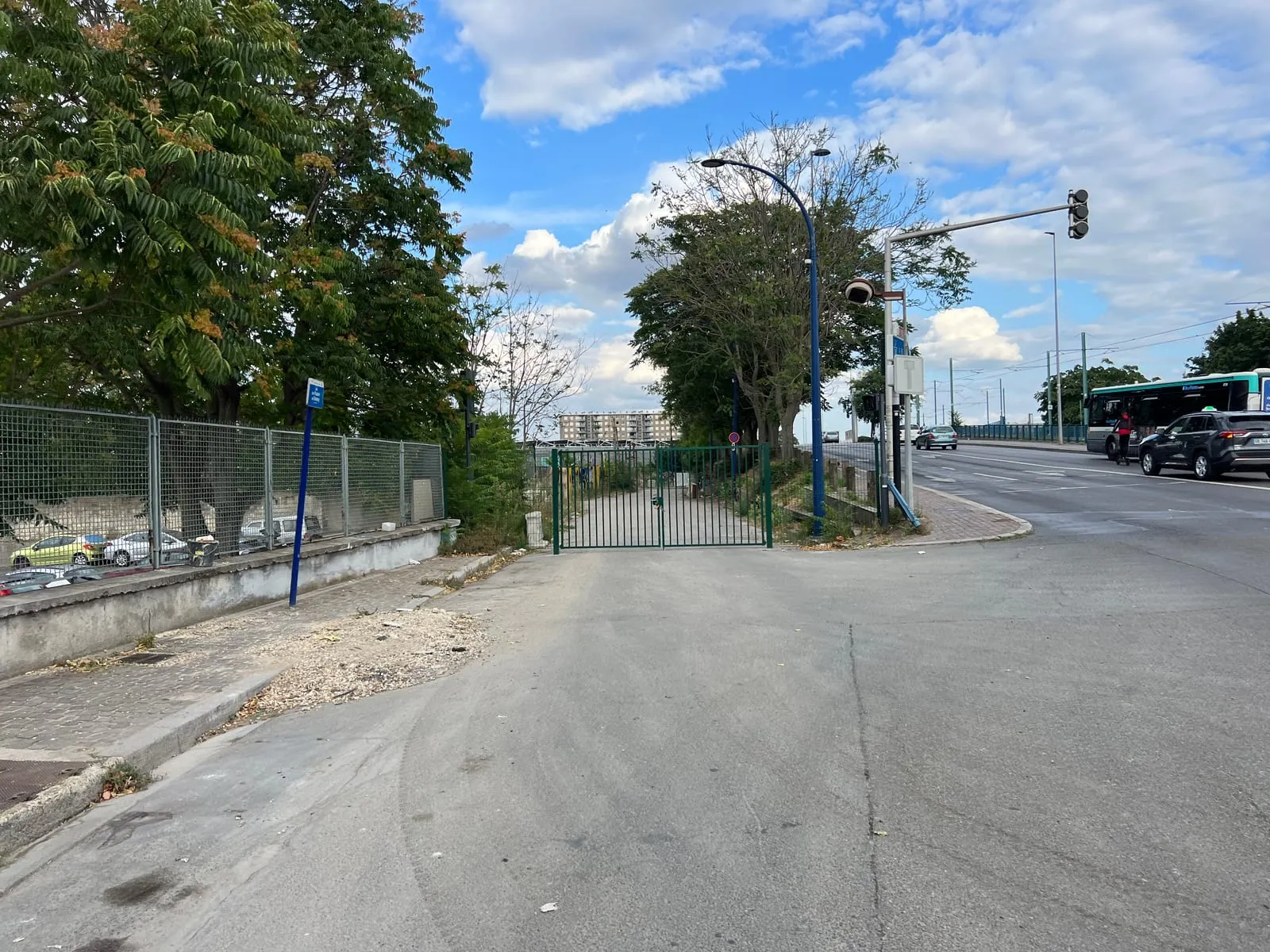Une rue de Drancy, en Seine-Saint-Denis